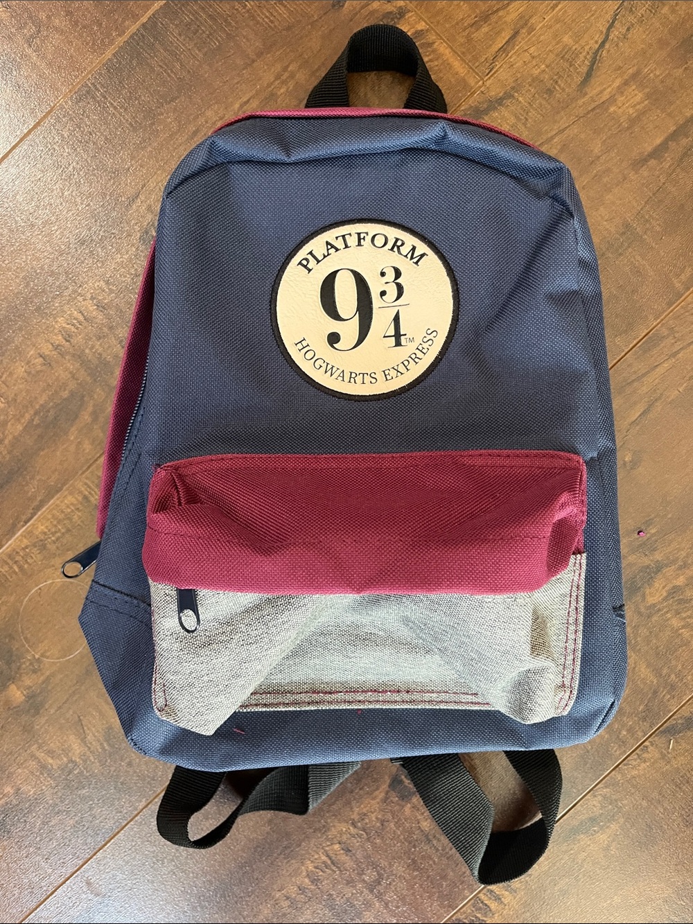 Platform 9 3/4 Navy and Plum kids Backpack